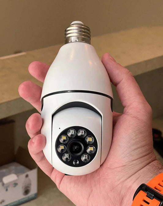 Wireless Security 360° Bulb Camera - Smart WiFi CCTV Camera